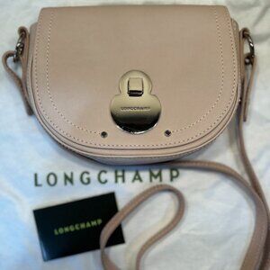 Longchamp Cavalcade Leather Crossbody Bag